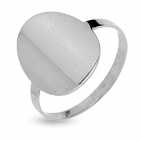 Bague en Or Blanc 1.4 g Lucia