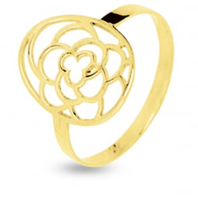 Bague en Or Jaune 0.8 g Alessandra