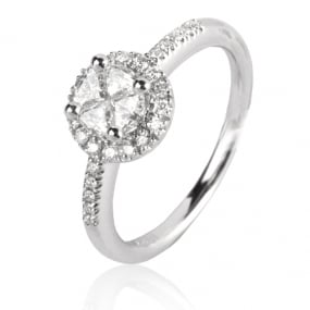 Bague or diamant femme 0.33 ct Lizzy - 49950/A