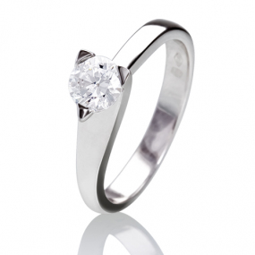 Bague or solitaire 0.25 ct Judith - 91K540