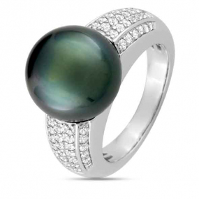 Bague perle de Tahiti 12 mm Monica-1.6052.Q1
