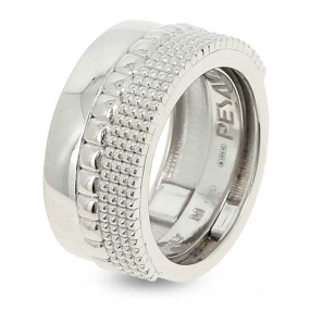 Bague Pesavento Bandeau Pixel Argent  Nastasia WPXLA496
