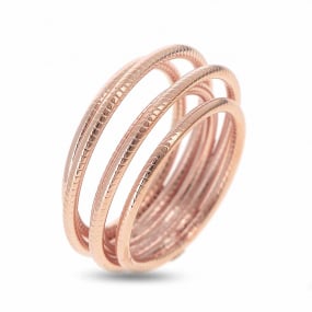 Bague Pesavento DNA Rosa - Alya - WDNAA339
