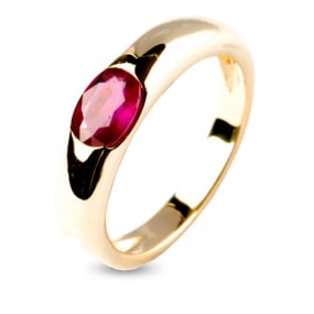 Bague rubis 1 carat   - Daphne - 9806-RU
