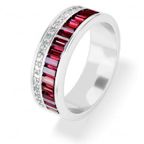 Bague Rubis et Diamants diamant Or 18 ct - 750/1000 -  - RF167FMNWAQ14
