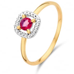 Bague Rubis  Or 18 ct - 750/1000 - Akina - 064197R
