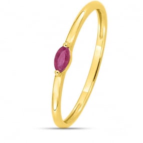 Bague Rubis  Or 18 ct - 750/1000 - Athna - 1.7558.R0
