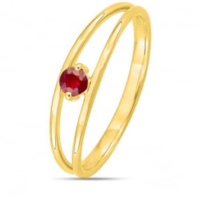 Bague Rubis  Or 18 ct - 750/1000 - Aurianna - 1.7523.R0
