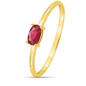 Bague Rubis  Or 18 ct - 750/1000 - Brianna - 1.7522.R0
