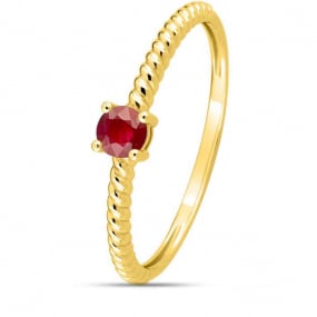 Bague Rubis  Or 18 ct - 750/1000 - Paula - 1.7457.R0
