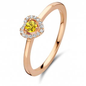 Bague Saphir Jaune One More 0.08 ct  - Salina 051318JA 
