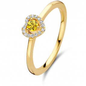 Bague Saphir Jaune One More 0.08 ct  - Salina 051749JA 
