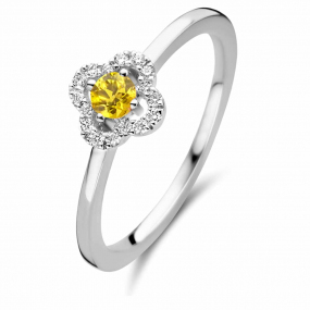 Bague saphir Jaune - One More 0.08 ct  - Salina 062249JA 
