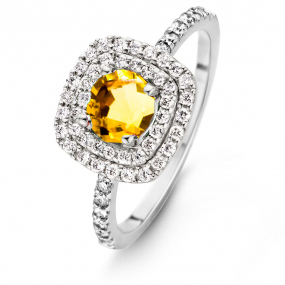 Bague Saphir Jaune One More - Salina 0.47 ct  - Salina 053931JA 
