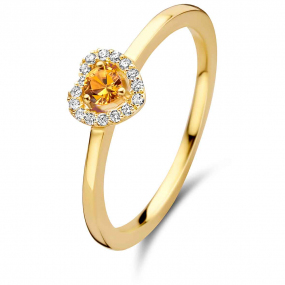 Bague Saphir Orange One More 0.08 ct  - Salina 051749KA 
