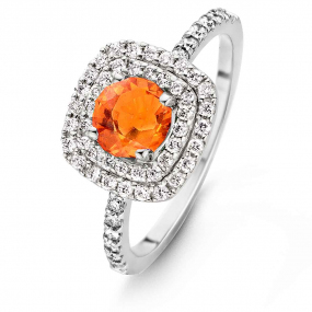 Bague Saphir Orange One More Salina 0.47 ct  - Salina 053931KA 
