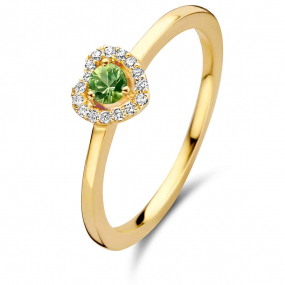 Bague Saphir Vert One More 0.08 ct  - Salina 051749EA 
