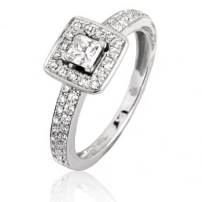 Bague sertie de diamants 0.64 ct Marina - 91AB35/A