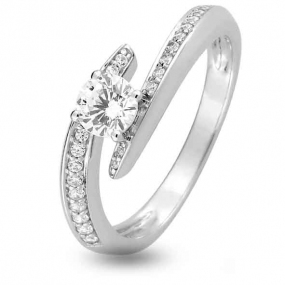 Bague solitaire 0.40 ct Oriane - 1.6175.21