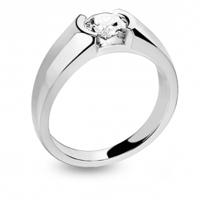 Bague solitaire diamant 0.20 ct Alessandra - CONCORD20G