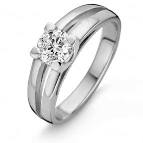 Bague solitaire Diamant 0.70 ct Takashi - 91BJ58A