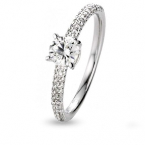 Bague solitaire or 0.59 ct Lauriane 0.40 ct - SOD1940