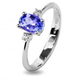 Bague Tanzanite 0.06 ct Azlie - AB0043T-FR