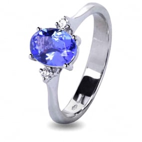 Bague Tanzanite 0.06 ct Orlanne - AF0014T-FR