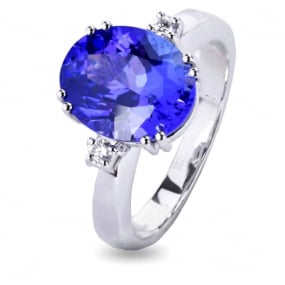 Bague Tanzanite 0.08 ct Komi - AF0008T-FR