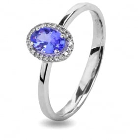 Bague Tanzanite 0.1 ct Aleyna - ABOV3TL-FR