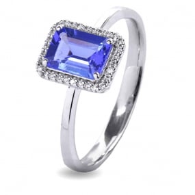 Bague Tanzanite 0.14 ct Valeriya - ABOT39TL-FR