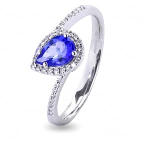 Bague Tanzanite 0.18 ct Asya - ABGO45T-FR