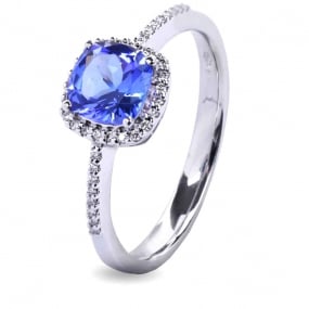 Bague Tanzanite 0.18 ct Mona - ABAN53T