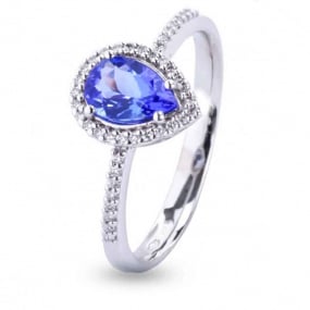 Bague Tanzanite 0.19 ct Hmra - ABGO75T-FR