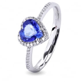 Bague Tanzanite 0.19 ct Lagon - ABCU06T-FR 