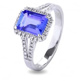 Bague Tanzanite 0.24 ct lisabeth - AB0139T-FR