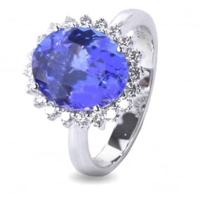 Bague Tanzanite 0.49 ct Salome - AF0109T-FR