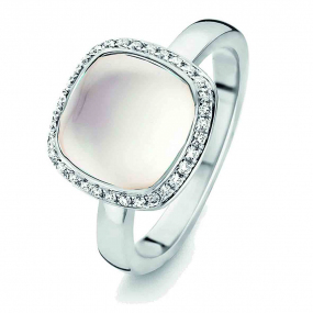 Bague Topaze Blanche et diamants  - One More Amiata 0.16 ct  - Amiata 053329NA 
