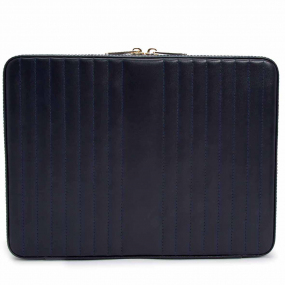 Bote  Bijoux Wolf 1834 - Maria Large Zip Case - Bleu Navy - 766117