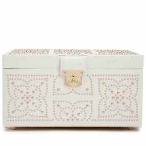 boites a bijou - Wolf 1834 - Marrakesh Flat Jewelry Box- Crme - 308153