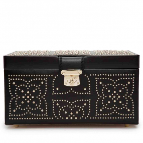 Bote  Bijoux Wolf 1834 - Marrakesh Medium Jewelry Box- Noir - 308102