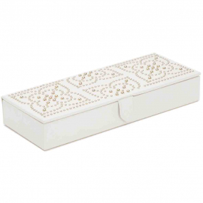 Bote  Bijoux Wolf 1834 - Marrakesh Safe Deposit Box - Crme - 308453