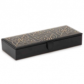 Bote  Bijoux Wolf 1834 - Marrakesh Safe Deposit Box - Noir - 308402