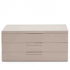 Bote  Bijoux Wolf 1834 - Sophia Jewellery Box/Drawers- Beige - 392021