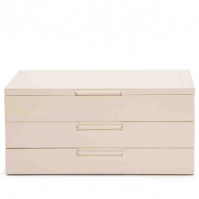 Bote  Bijoux Wolf 1834 - Sophia Jewellery Box/Drawers- Ivoire - 392053