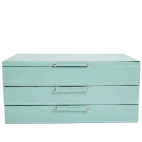 Bote  Bijoux Wolf 1834 - Sophia Jewellery Box/Drawers- Jade - 392030