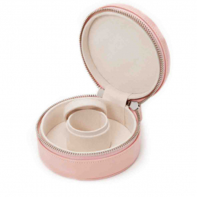 Bote  Bijoux Wolf 1834 - Sophia Round Zio Case - Rose Quartz - 392315