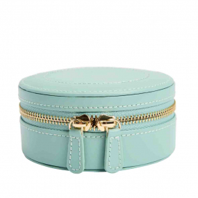 Bote  Bijoux Wolf 1834 - SOPHIA ROUND ZIP CASE - Jade - 392330