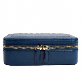 boites a bijou - Wolf 1834 - Sophia Travel Zip Case - Indigo - 392217