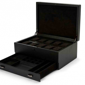 Bote Montre Wolf 1834 - British Racing 10 Pcs Watch Box with Storage - 792802